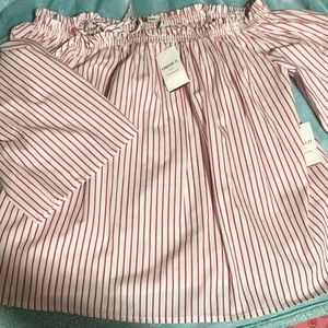 Off the shoulder top